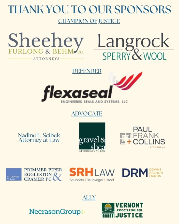 List of sponsors of the gala