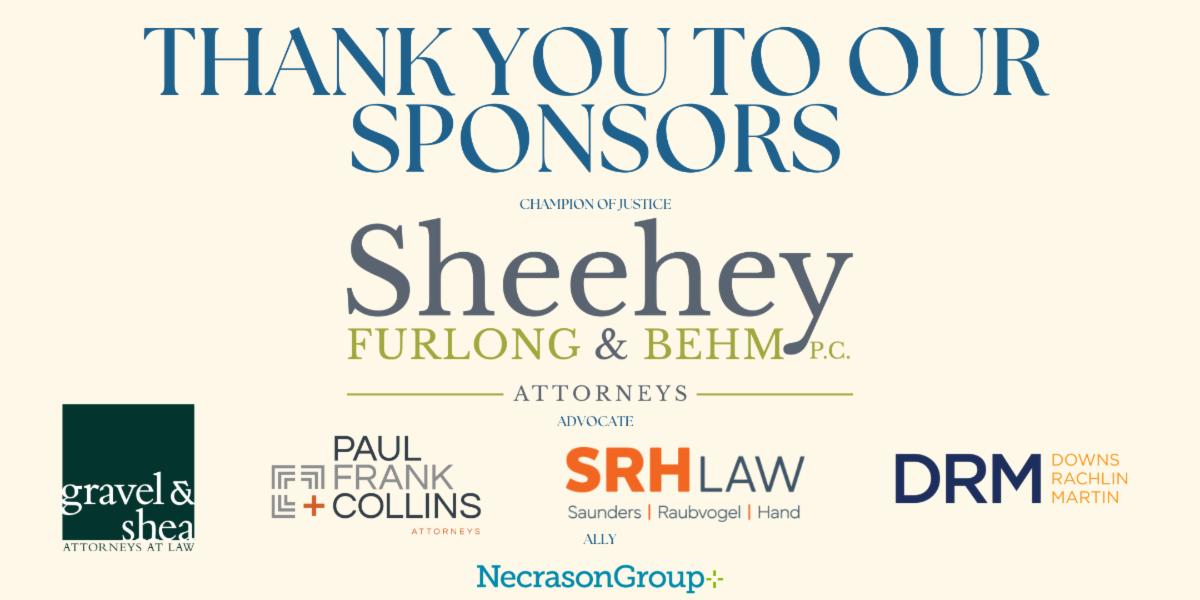 Thank you to our sponsors